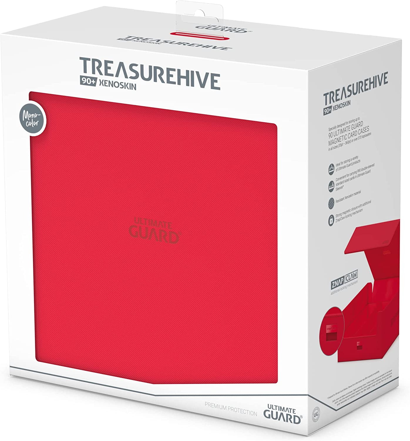 Ultimate Guard 90+ Treasurehive - Red