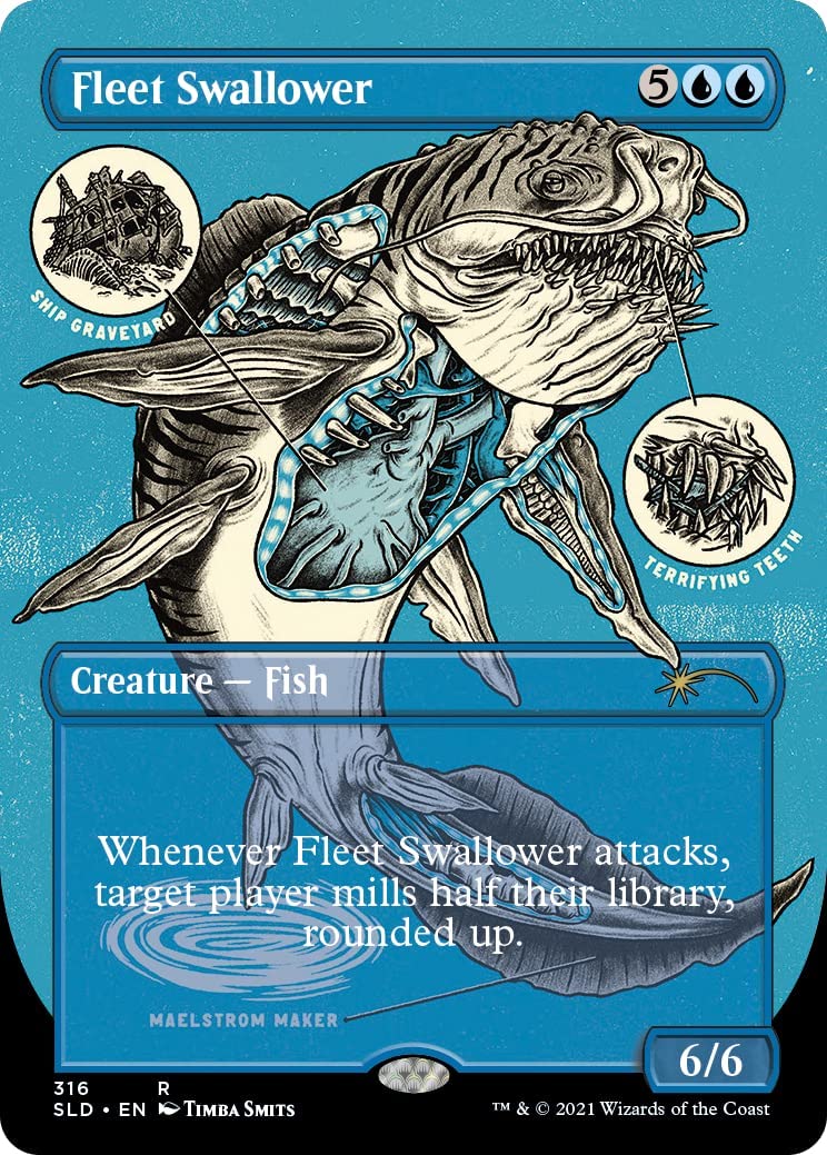 Magic: The Gathering Secret Lair - Non-Foil Edition - Monster Anatomy 101