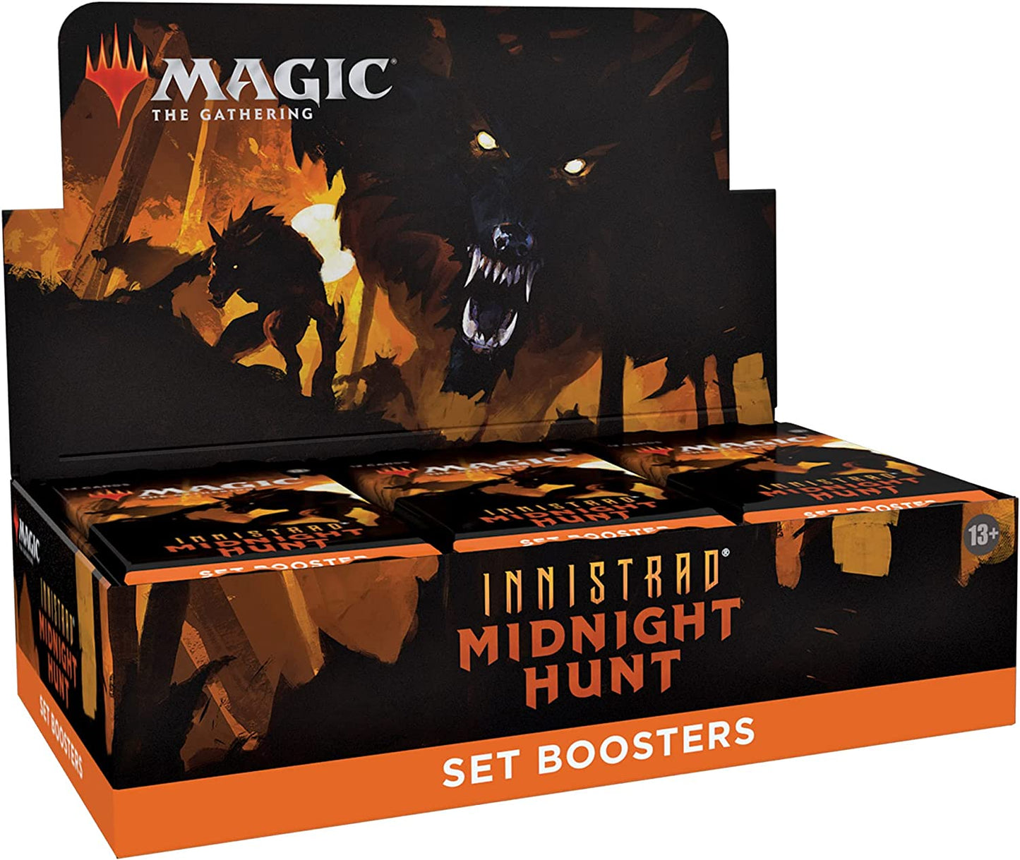 Magic: The Gathering Set Booster Box Case - Innistrad: Midnight Hunt (Case of 6)