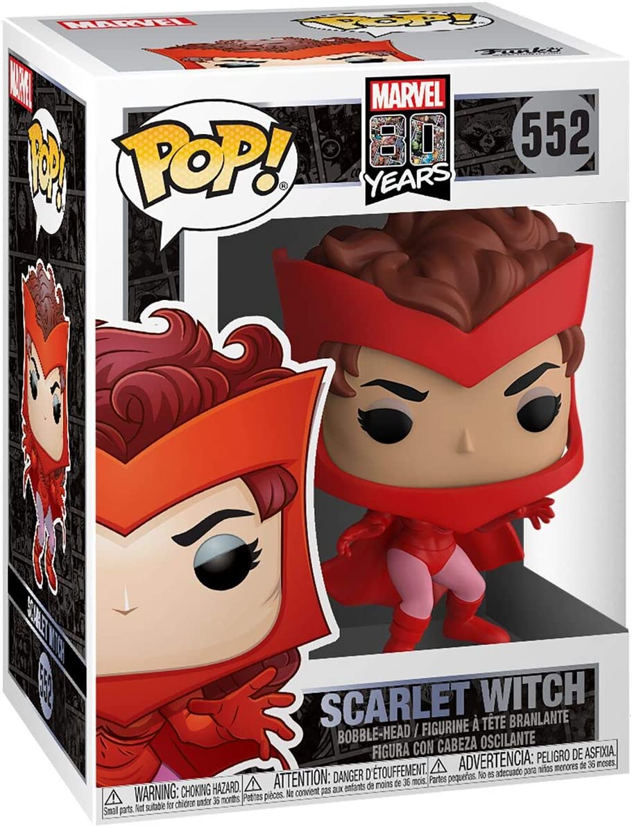 Funko Pop! Marvel: 80th Anniversary - Scarlet Witch (First Appearance) #552