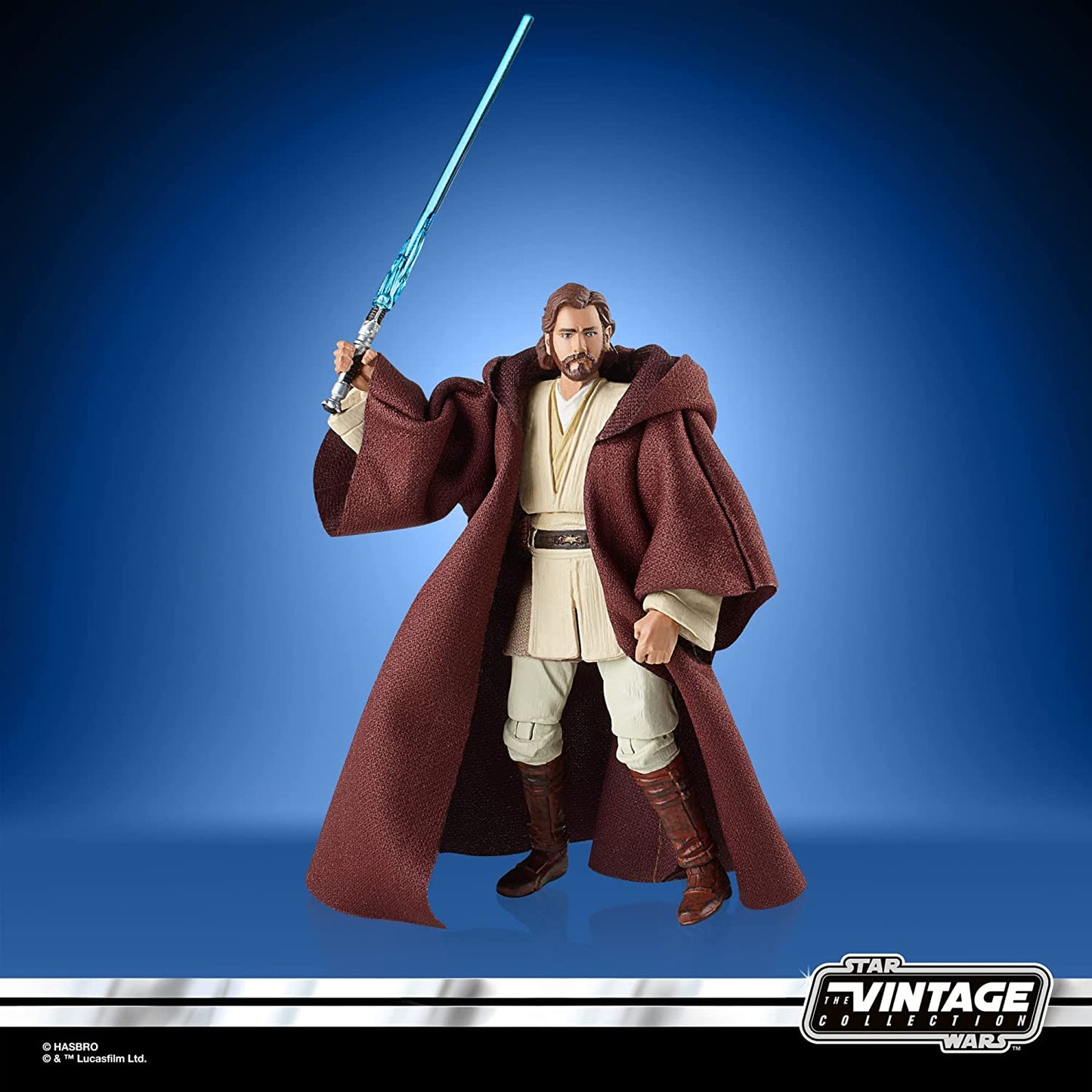 Hasbro Action Figure - Star Wars: Attack of The Clones - Black Series Vintage Collection - Obi-Wan Kenobi