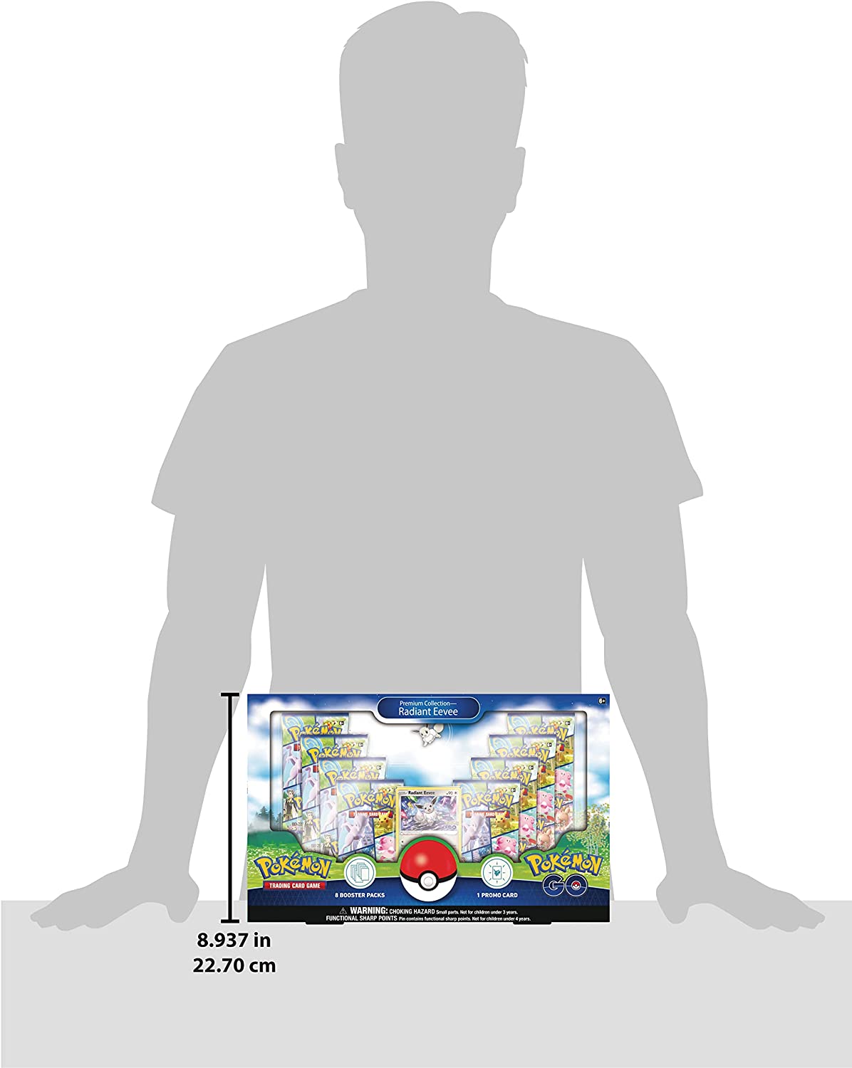 Pokemon TCG: Premium Collection Case - Pokemon Go Radiant Eevee (Case of 6)