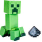 Minecraft 3 Inch Mini Figure - Creeper with Accessory and Craft-a-Block