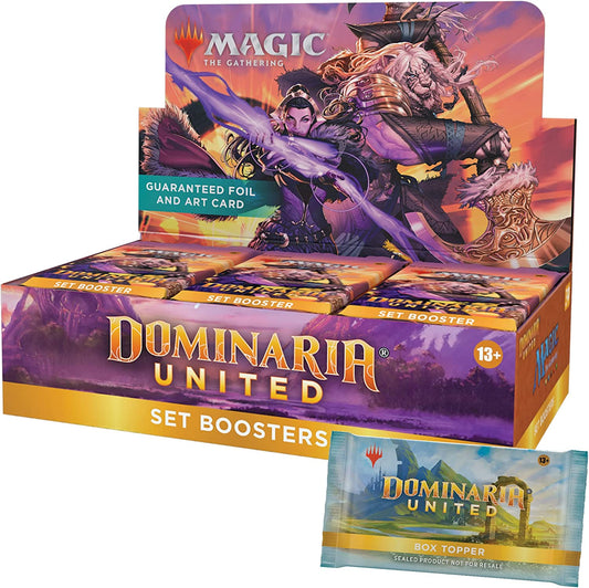 Magic: The Gathering Set Booster Box Case - Dominaria United (Case of 6)