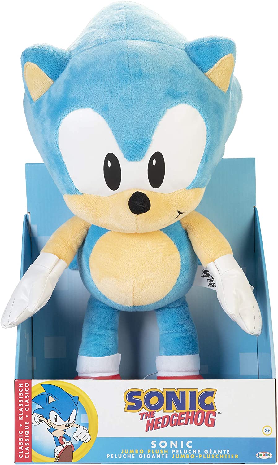 Sonic the Hedgehog Jumbo 20 Inch Plush - Sonic