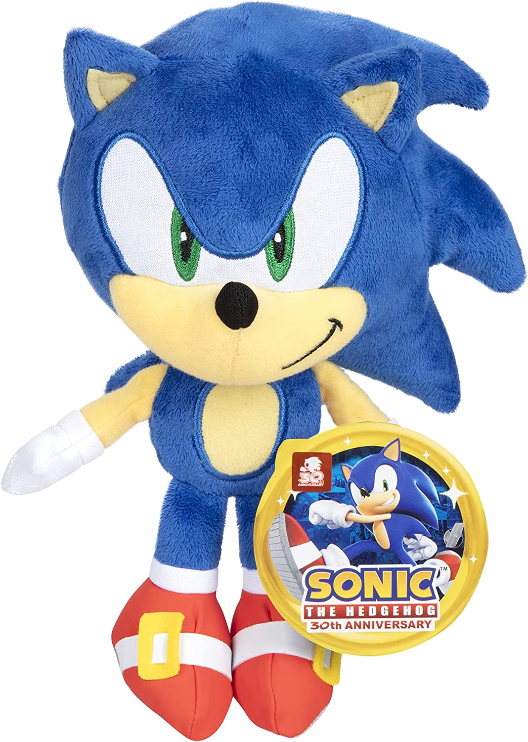 Sonic The Hedgehog Plush 9-Inch Modern Sonic Collectible Toy