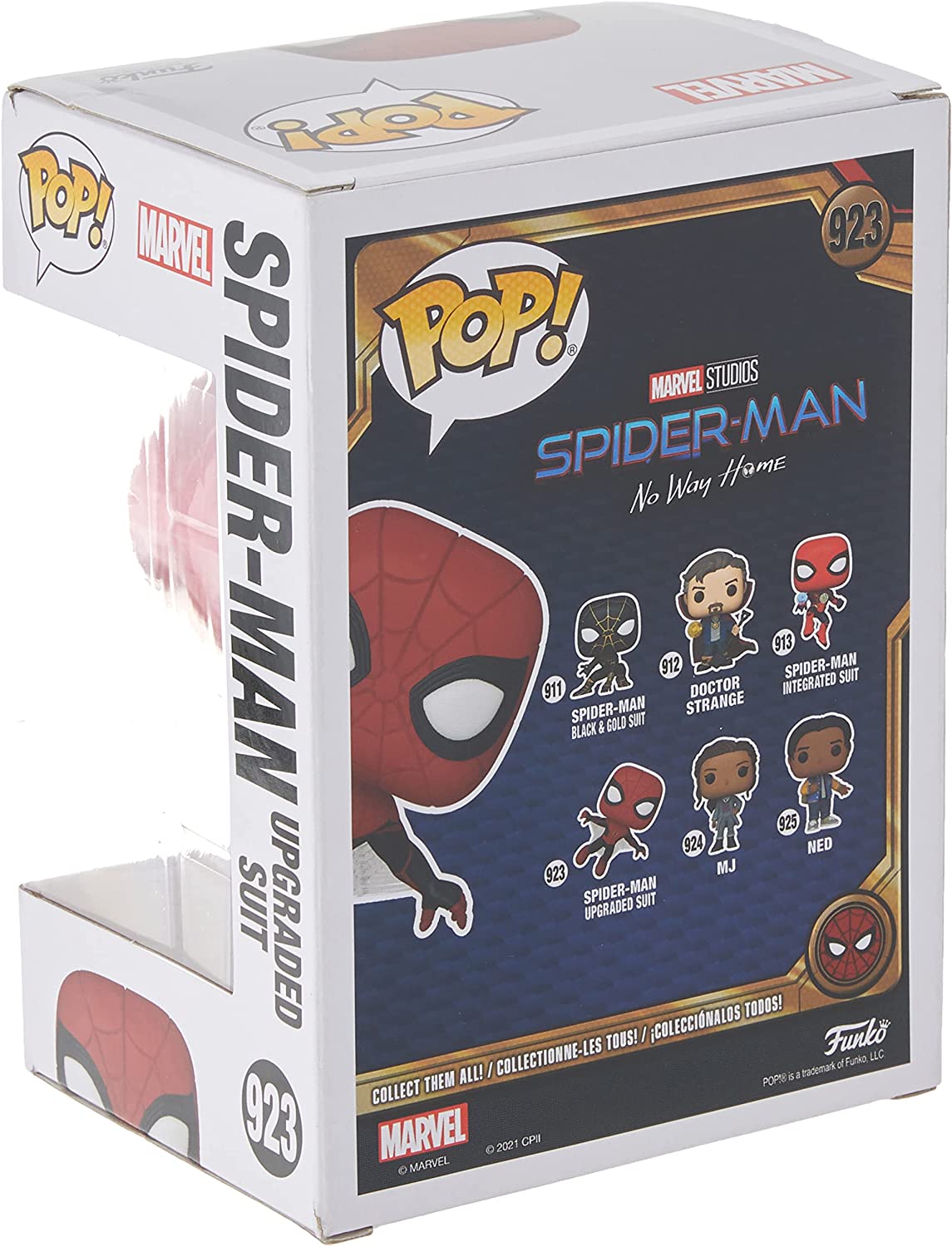Funko Pop! Marvel: Spider-Man: No Way Home - Spider-Man in Upgraded Suit #923
