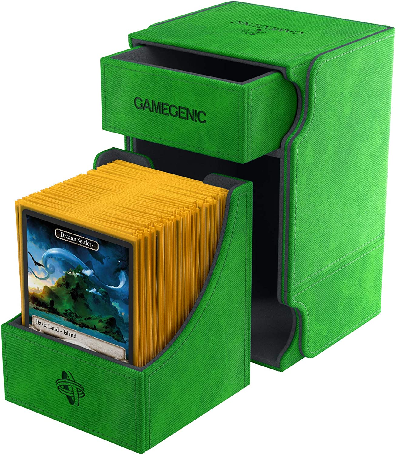 Gamegenic 100+ Watertower Convertible Deck Box - Green