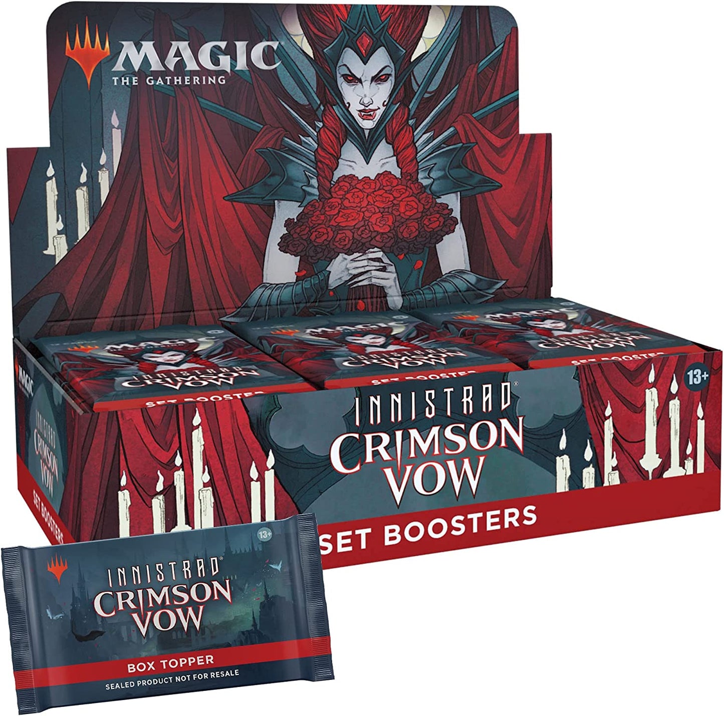 Magic: The Gathering Set Booster Box Case - Innistrad: Crimson Vow (Case of 6)