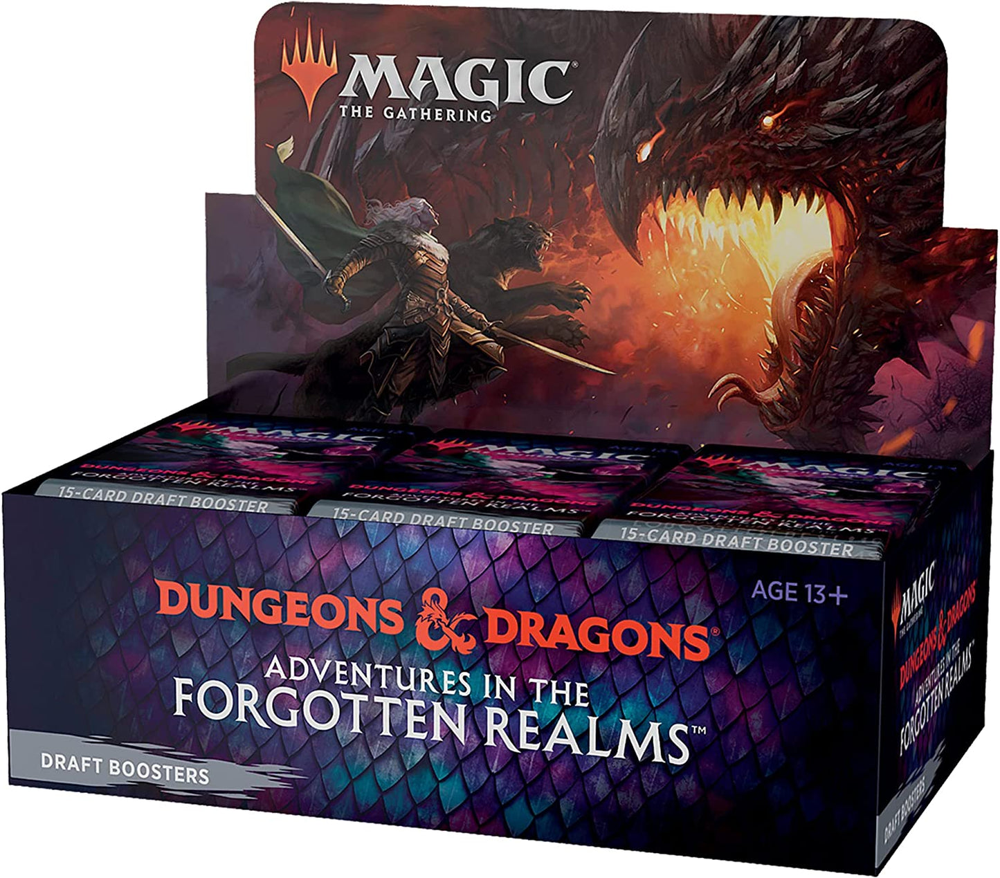 Magic: The Gathering Draft Booster Box Case - Adventures in The Forgotten Realms (Case of 6)