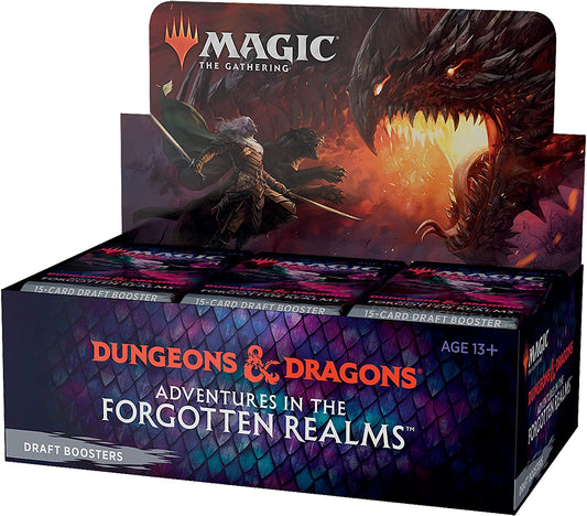 Magic: The Gathering Draft Booster Box Case - Adventures in The Forgotten Realms (Case of 6)