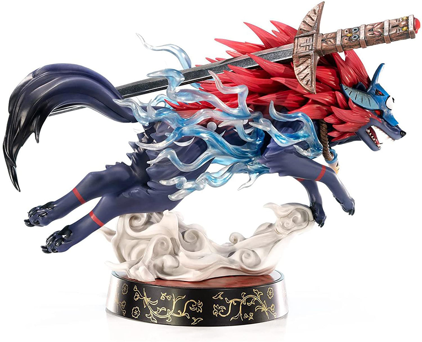 First4Figures 9 Inch PVC Statue - Okami Oki (Wolf Form) - Standard Edition