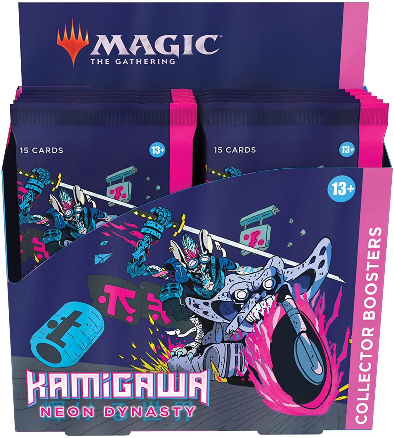 Magic: The Gathering Collector Booster Box Case - Kamigawa: Neon Dynasty (Case of 6)