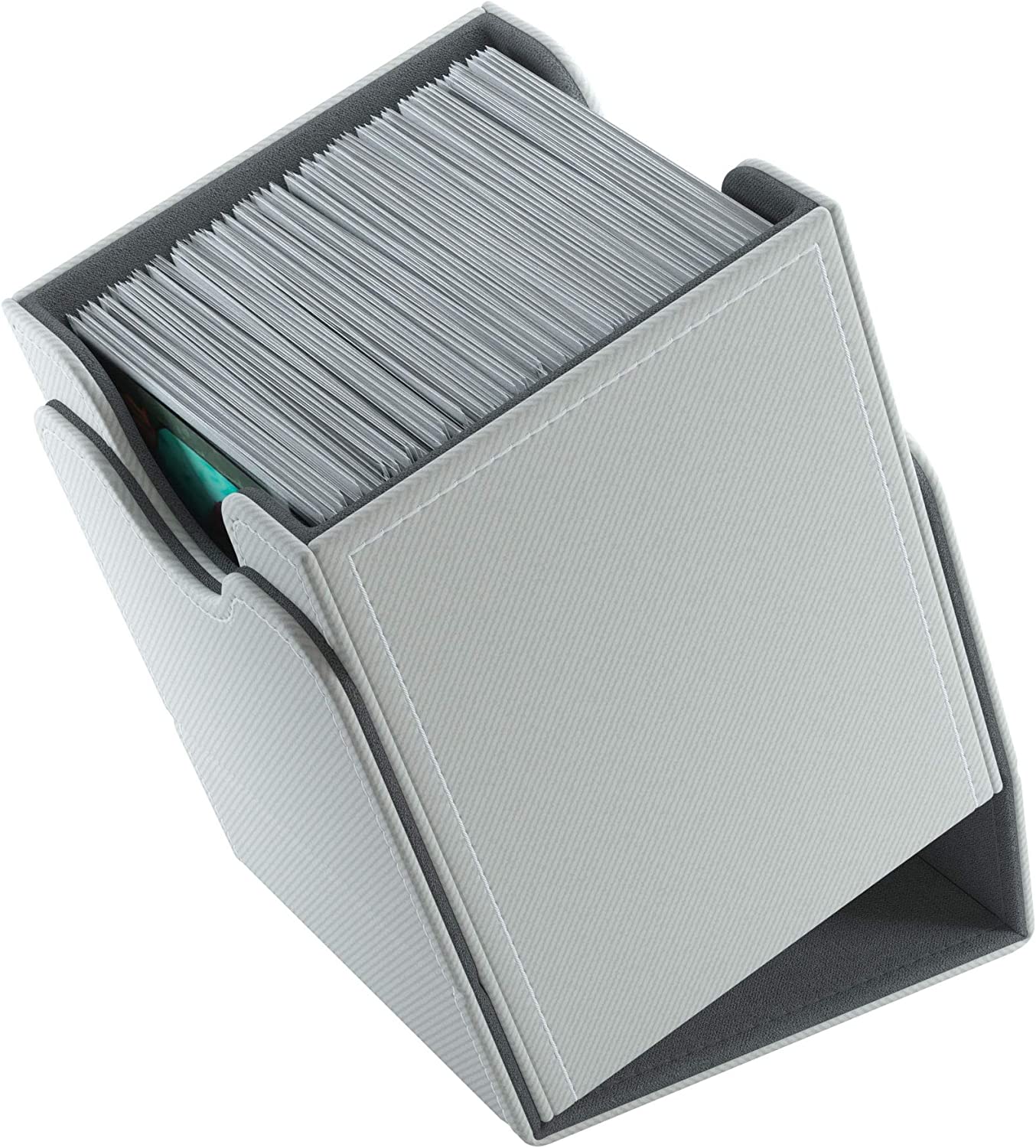 Gamegenic 100+ Squire Convertible Deck Box - White