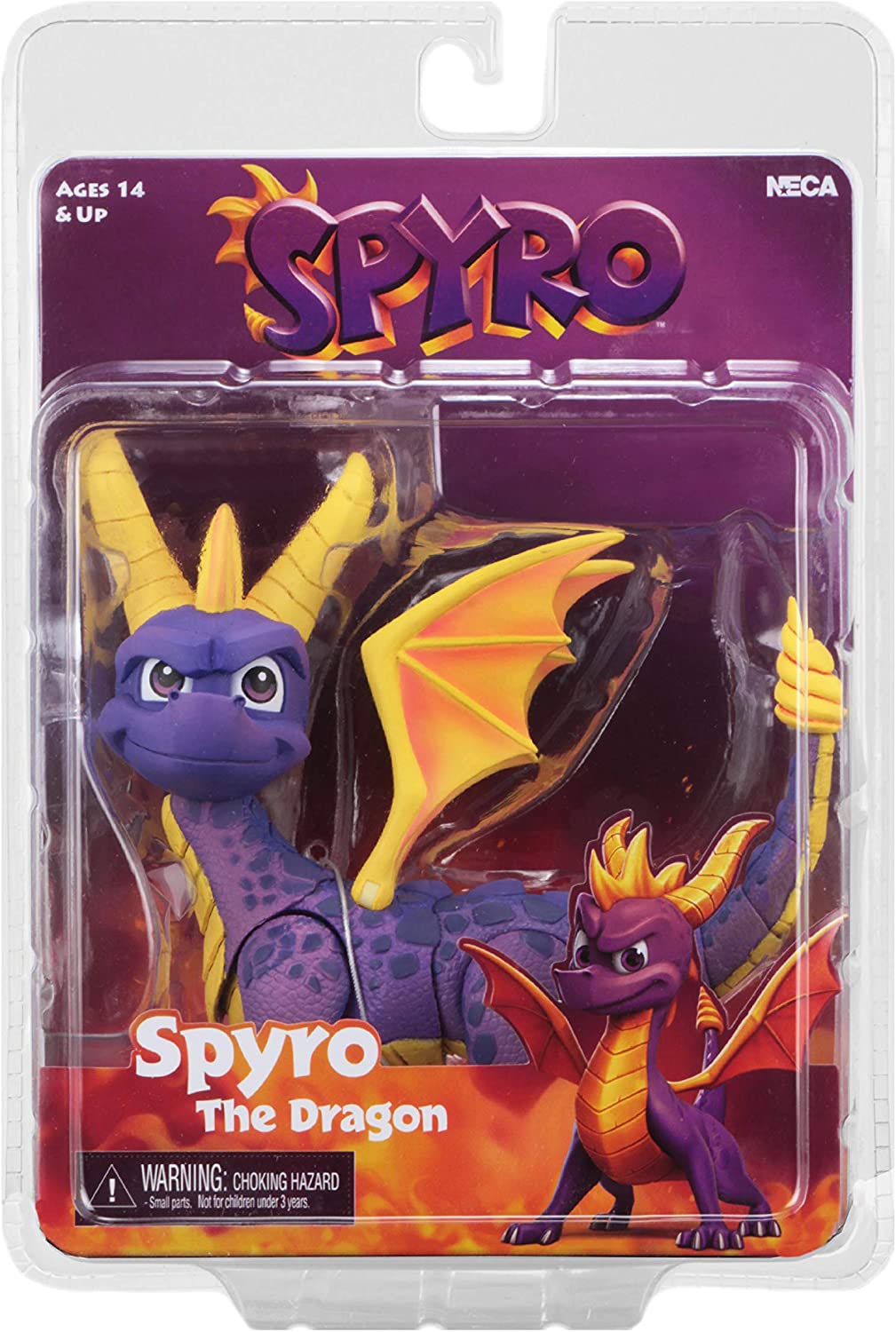 NECA 7 Inch Action Figure - Spyro The Dragon
