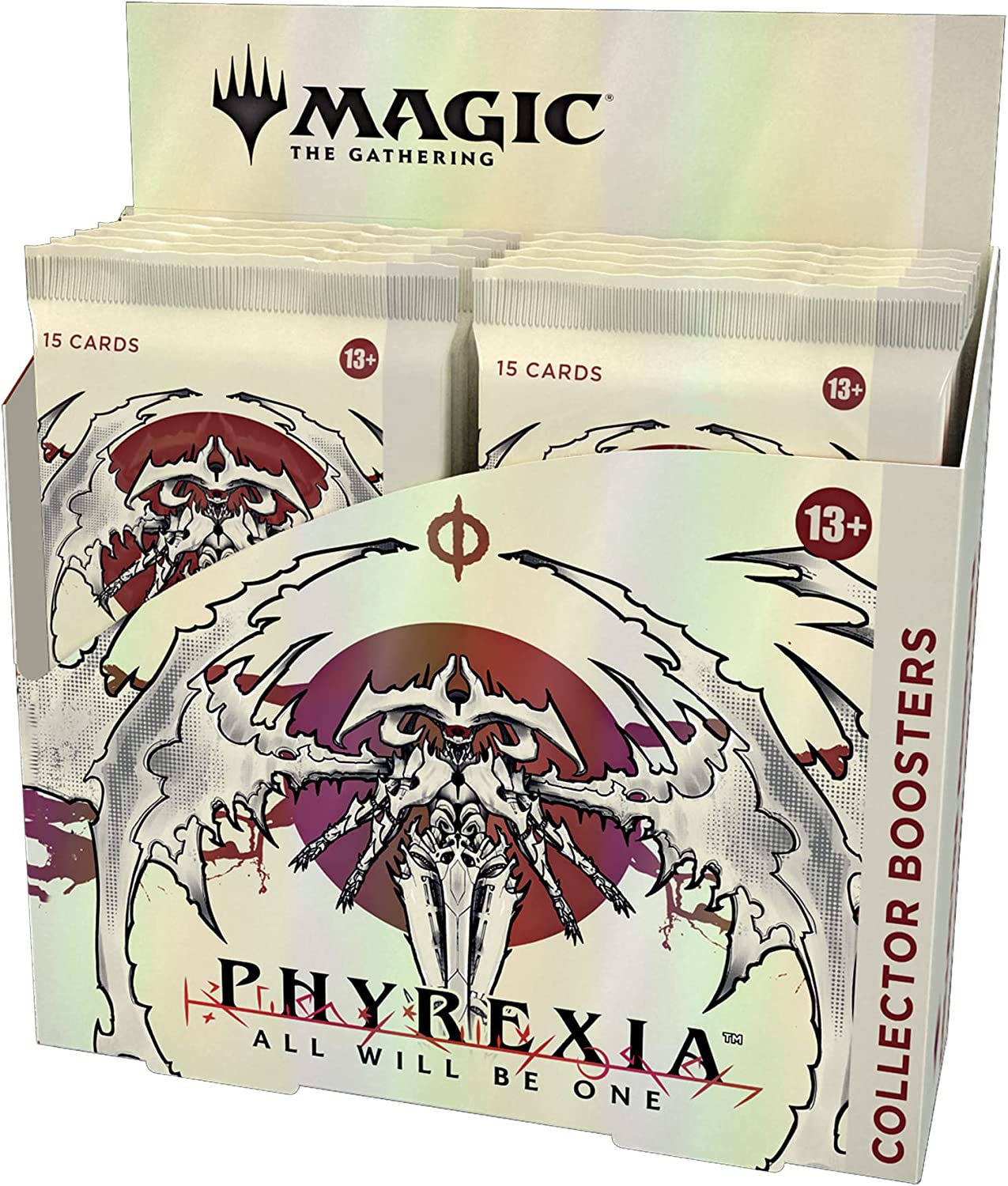 Magic: The Gathering Collector Booster Box Case - Phyrexia All Will Be One (Case of 6) Magic: The Gathering Collector Booster Box Case - Phyrexia All Will Be One (Case of 6)