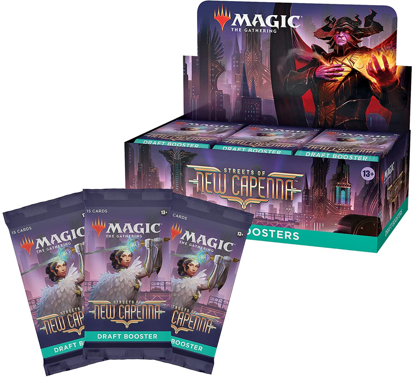 Magic: The Gathering Draft Booster Box Case - Streets of New Capenna (Case of 6)