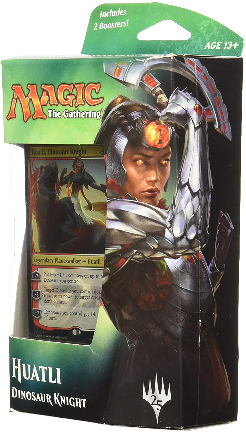 Magic: The Gathering Planeswalker Deck - Ixalan: Huatli, Dinosaur Knig ...