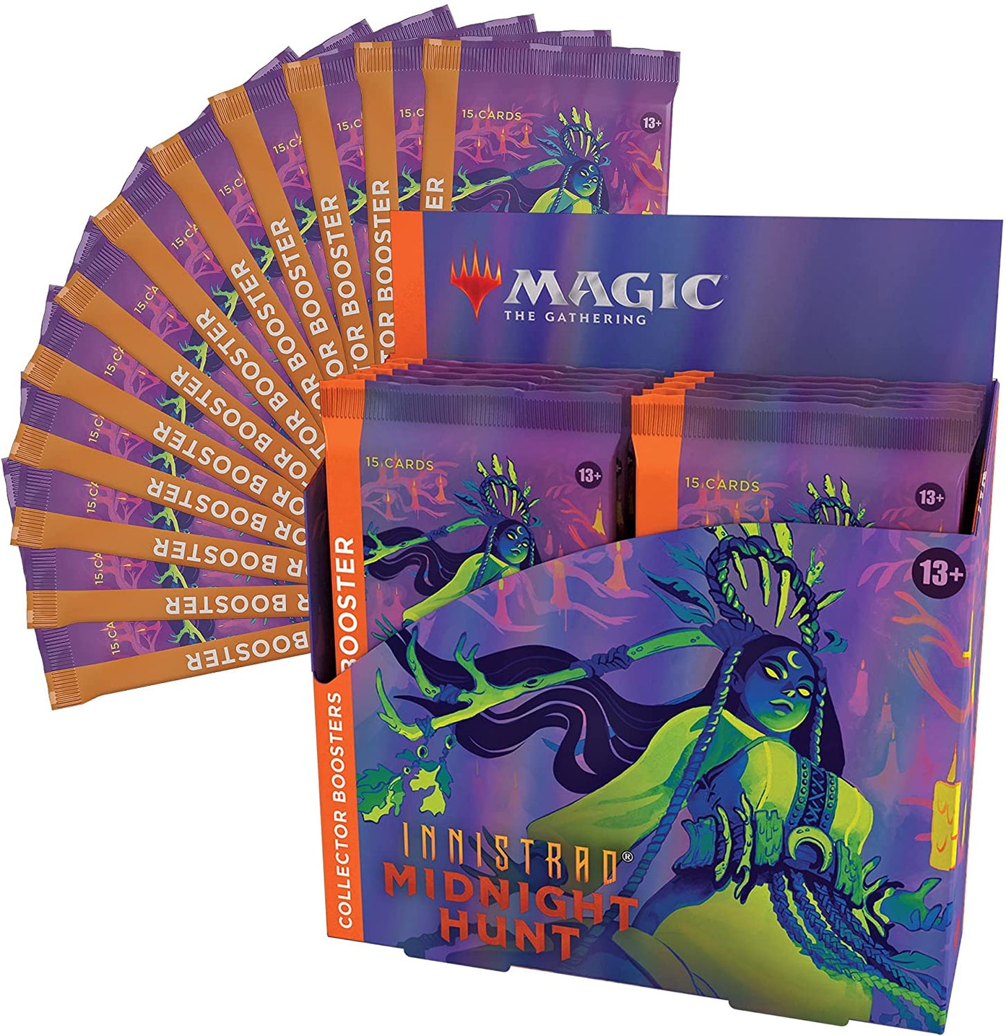 Magic: The Gathering Collector Booster Box Case - Innistrad: Midnight Hunt (Case of 6)