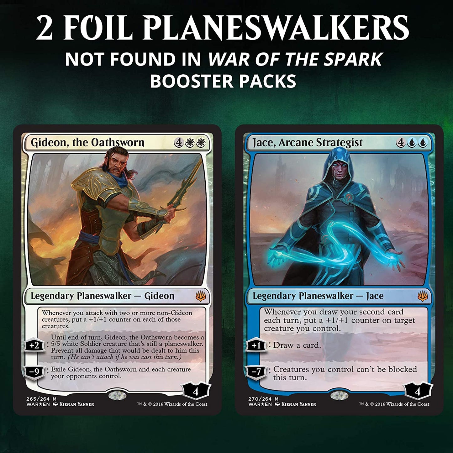 Magic: The Gathering Planeswalker Decks - War of The Spark - Both Decks