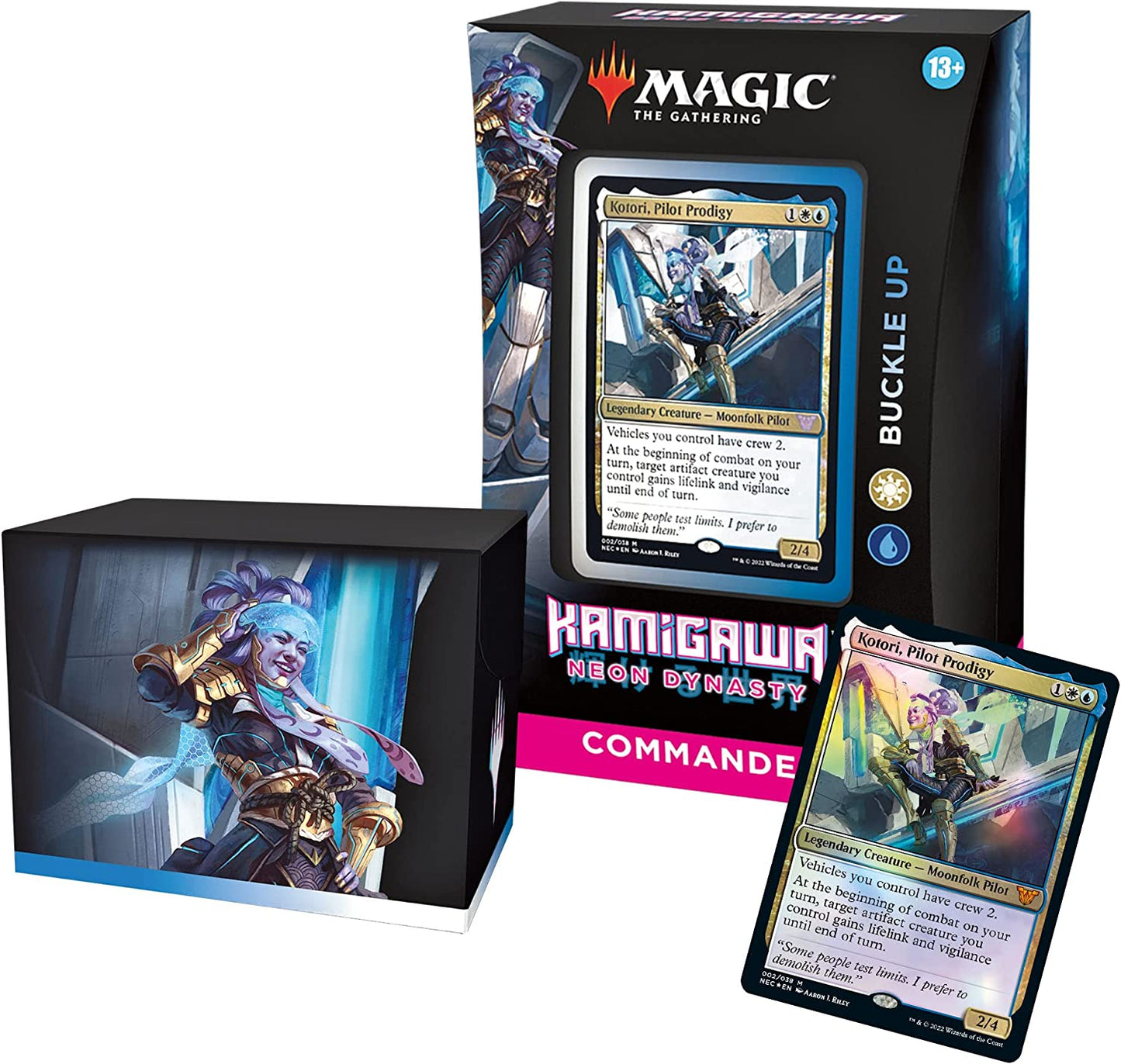 Magic: The Gathering Commander Deck Case - Kamigawa: Neon Dynasty - 2 of Each Deck
