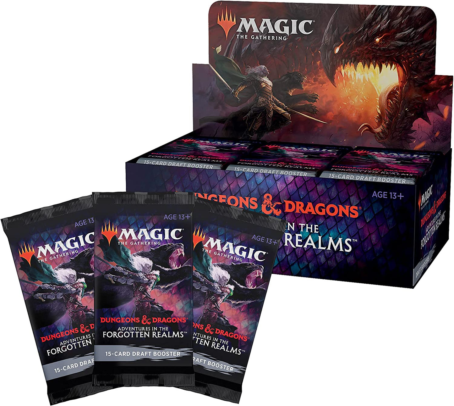 Magic: The Gathering Draft Booster Box Case - Adventures in The Forgotten Realms (Case of 6)