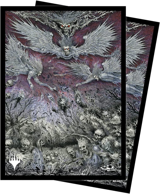 Ultra Pro 100ct Standard Card Sleeves - MTG Double Masters 2022 Damnation