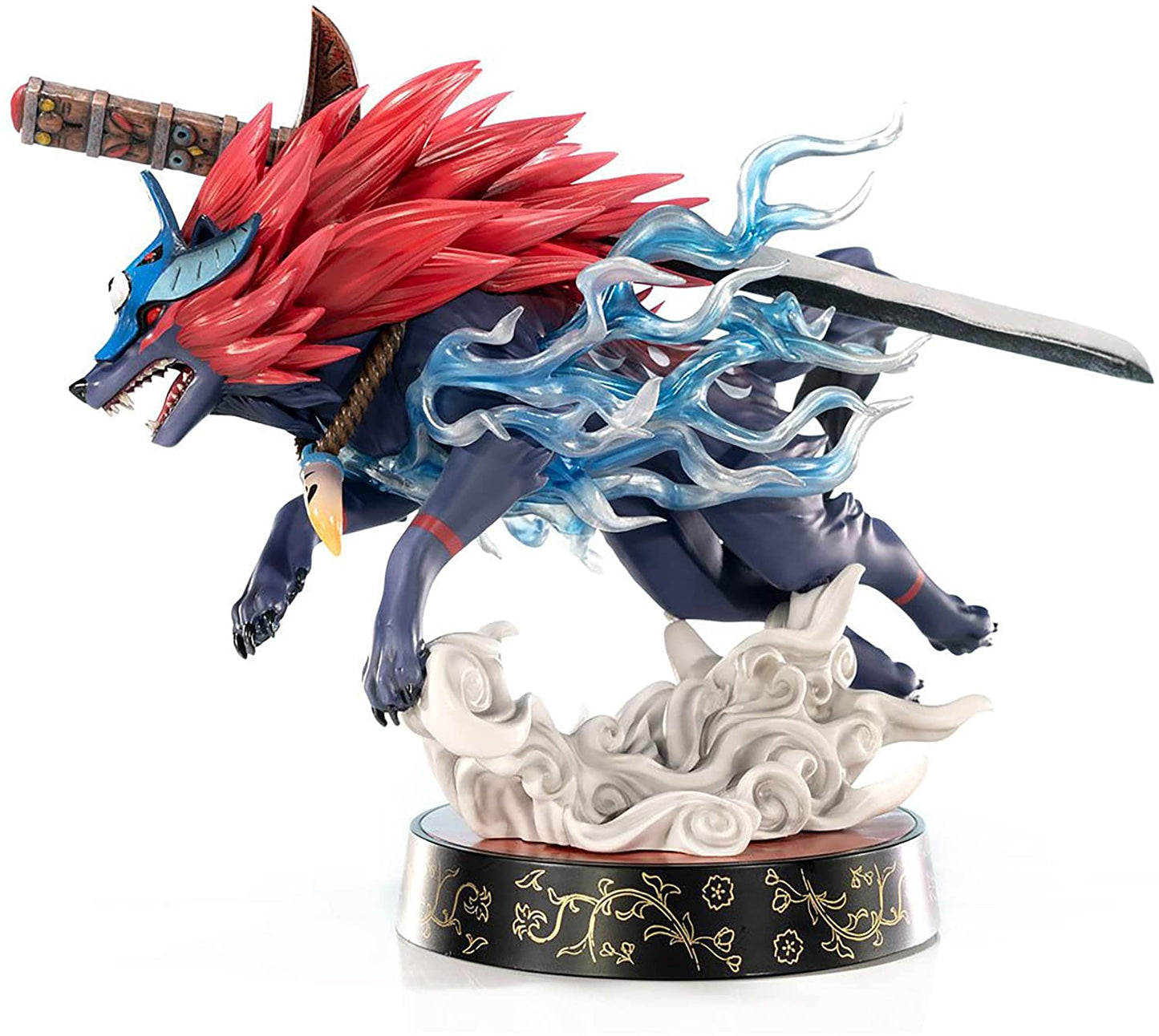 First4Figures 9 Inch PVC Statue - Okami Oki (Wolf Form) - Standard Edition