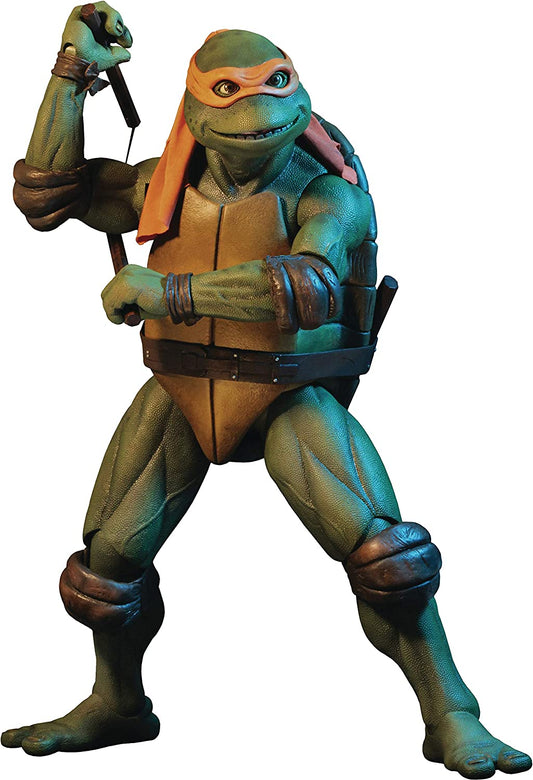 NECA 1/4 Scale Action Figure - Teenage Mutant Ninja Turtles (1990 Movie) - Michelangelo