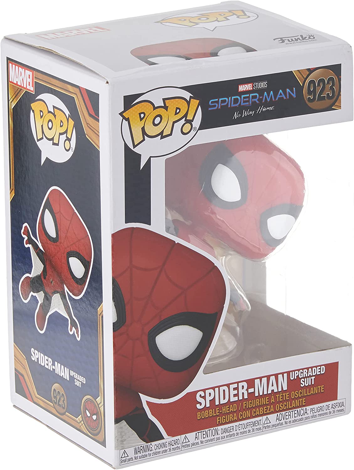Funko Pop! Marvel: Spider-Man: No Way Home - Spider-Man in Upgraded Suit #923