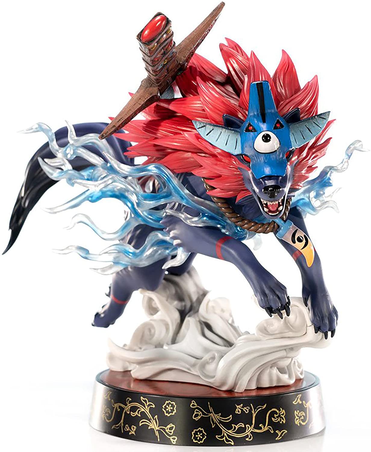 First4Figures 9 Inch PVC Statue - Okami Oki (Wolf Form) - Standard Edition