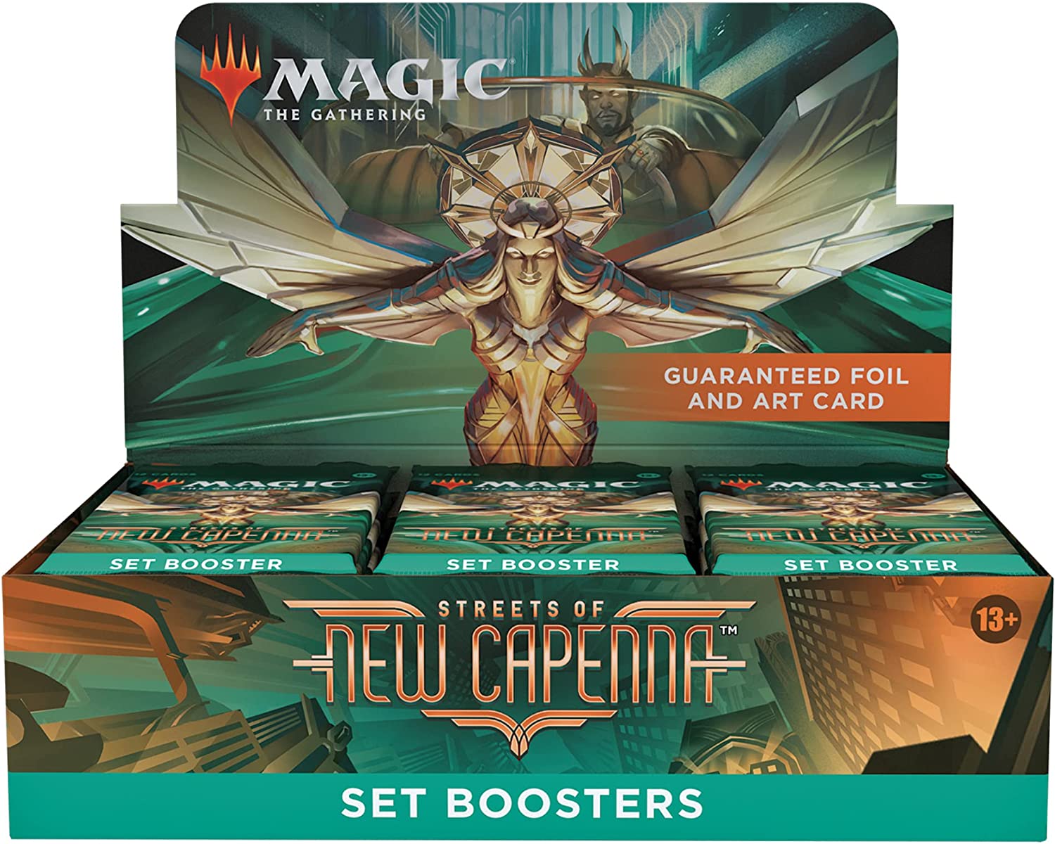 Magic: The Gathering Set Booster Box Case - Streets of New Capenna (Ca Collectors Emporium NY Magic: The Gathering Set Booster Box Case - Streets of New Capenna (Ca Collectors Emporium NY