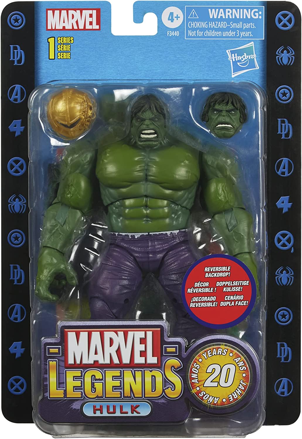 Hasbro 6 Inch Action Figure - Marvel Legends 20th Anniversary Wave 1 - Hulk