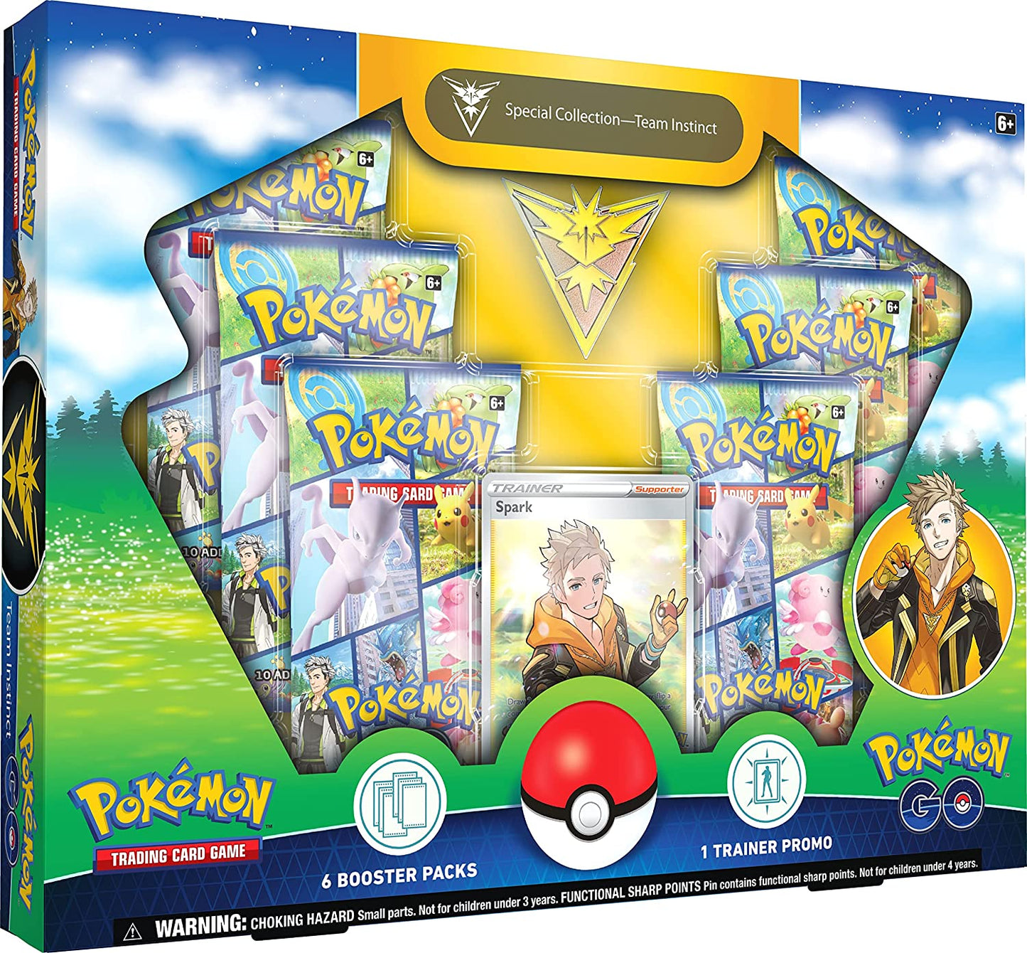 Pokemon TCG: Special Team Collection Case - Pokemon Go (Case of 6 - 2 of Each)