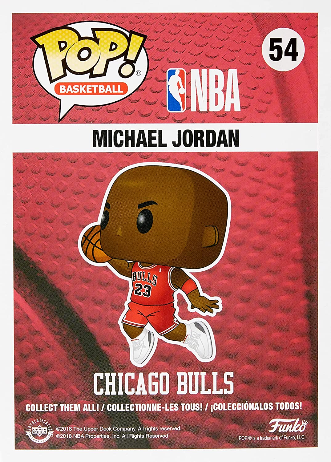 Funko Pop! Basketball NBA Chicago Bulls Michael Jordan Funko Shop