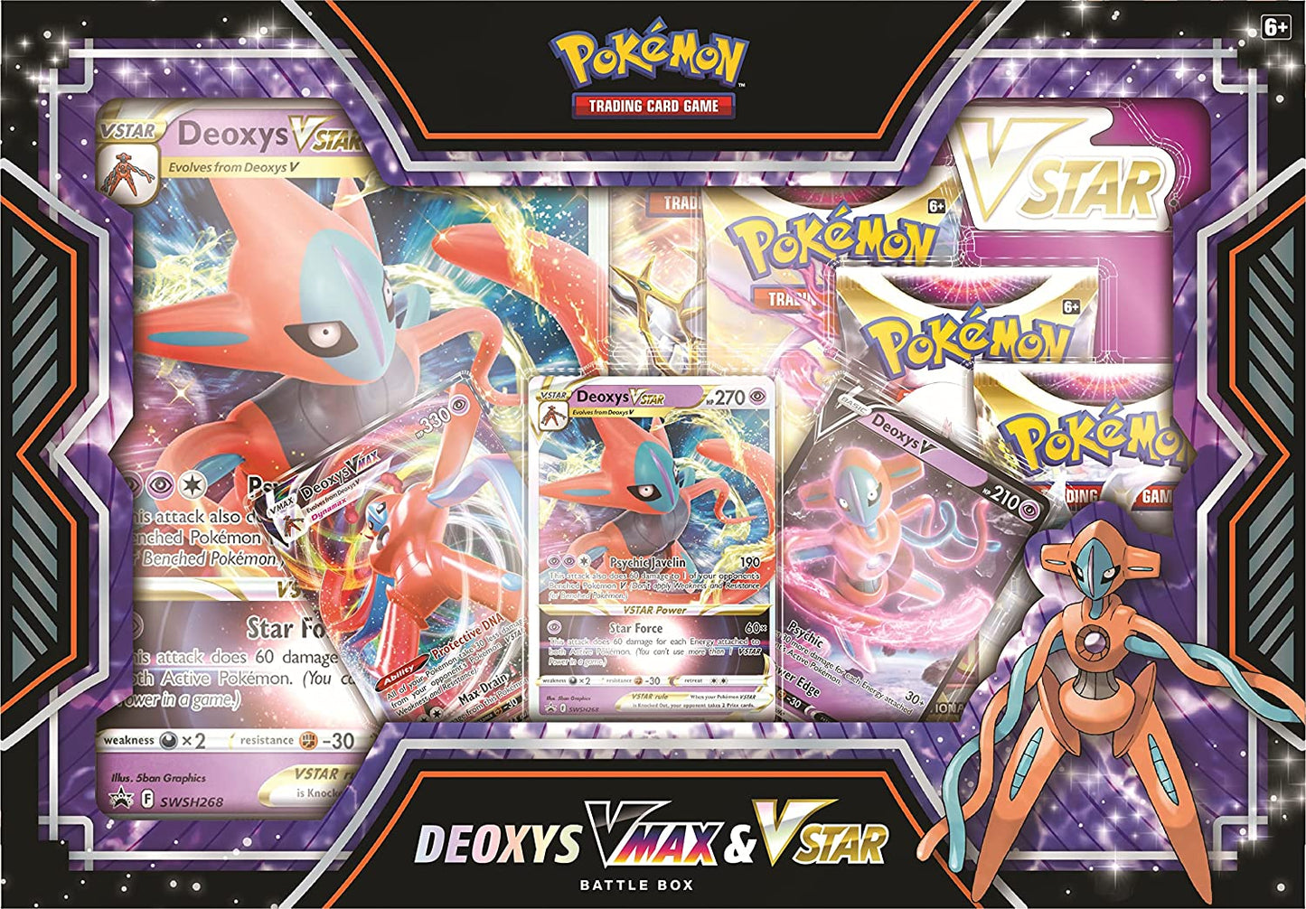 Pokemon TCG: VMax & VStar Battle Box - Deoxys