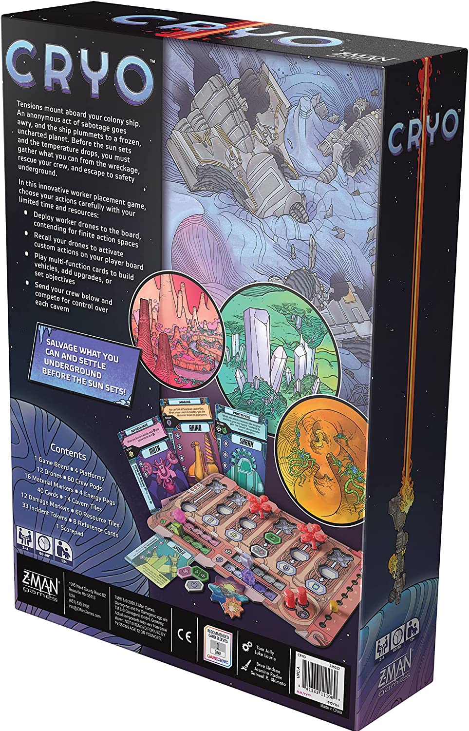 Cryo Board Game