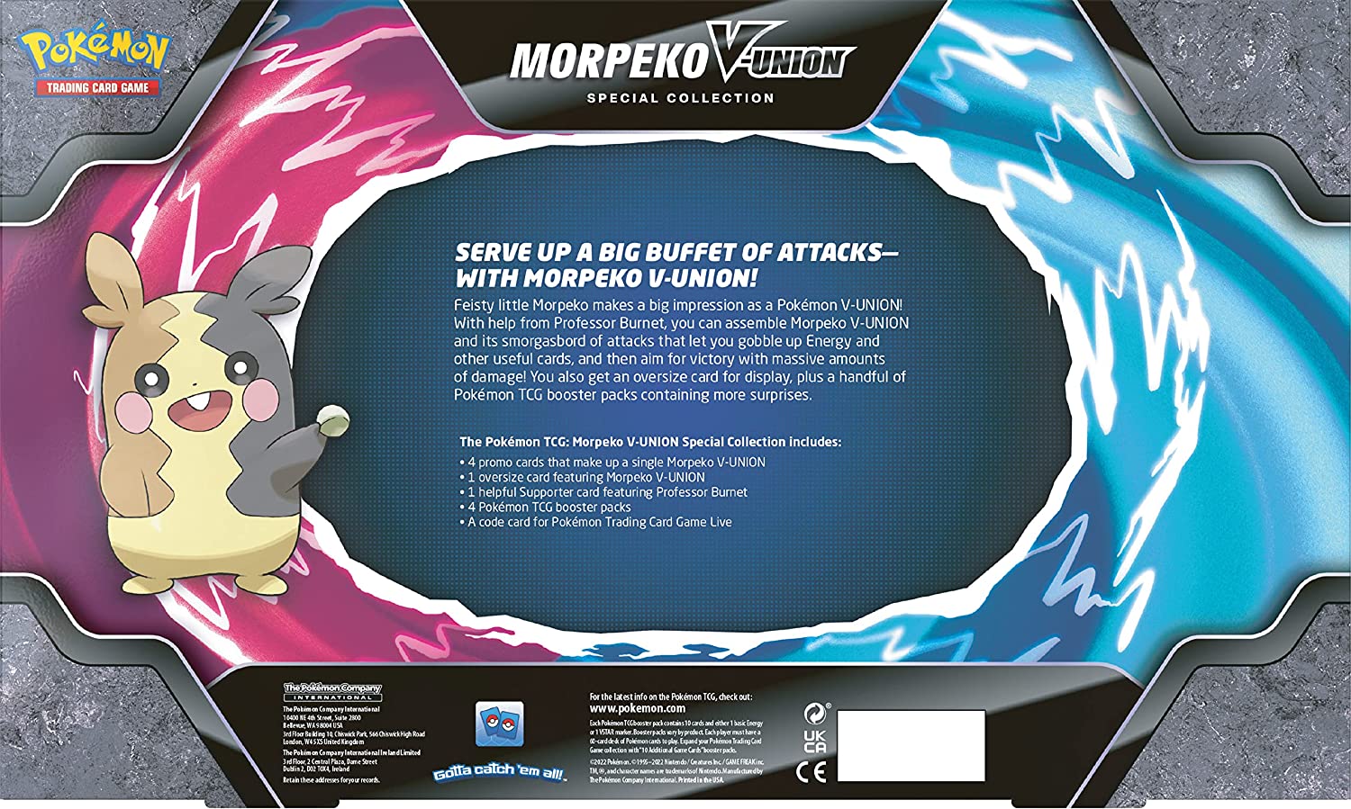 morpeko v pokemon card Pokemon TCG: Special Collection Case