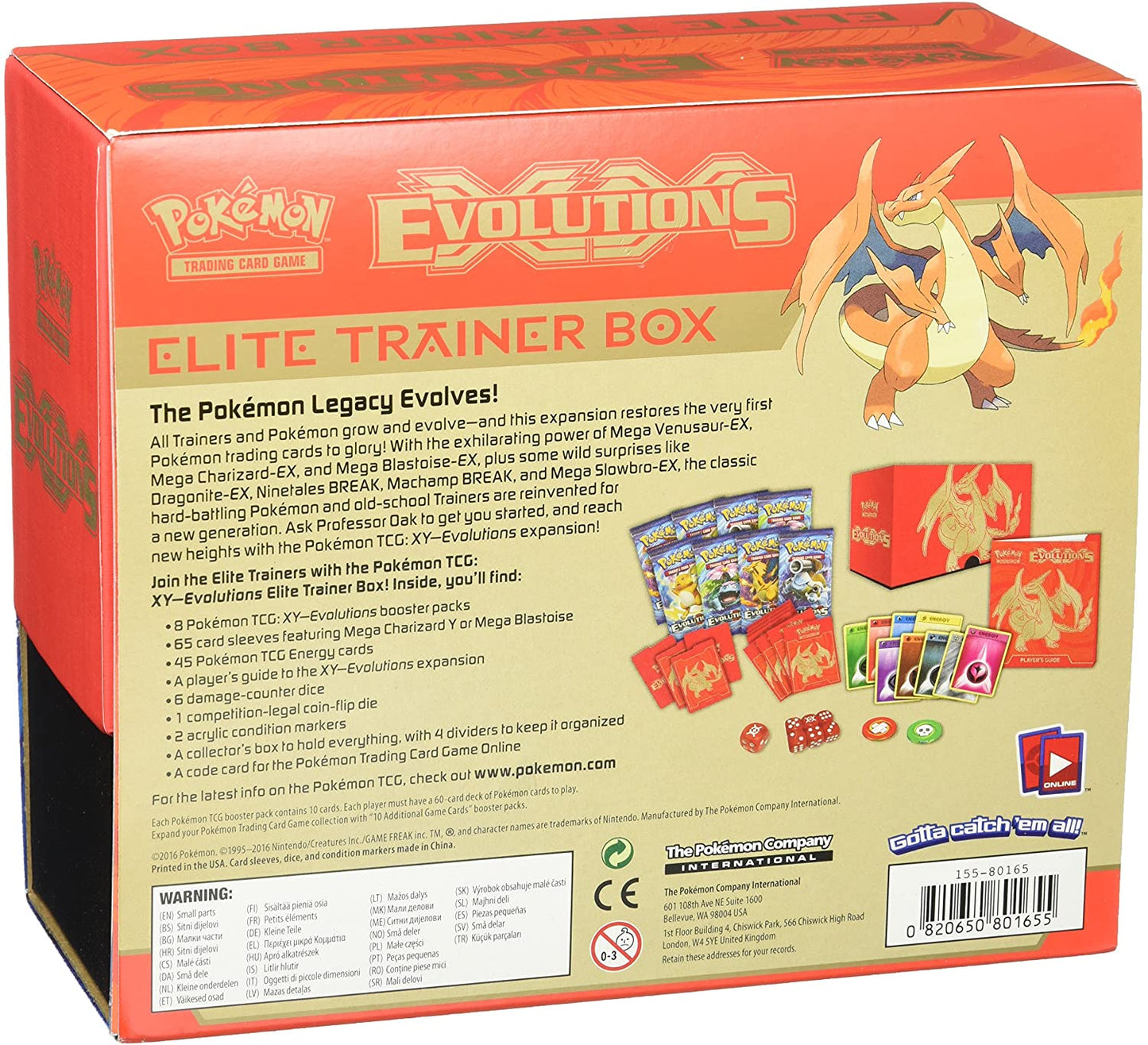 Pokemon TCG: Elite Trainer Box - XY Evolutions (Charizard)