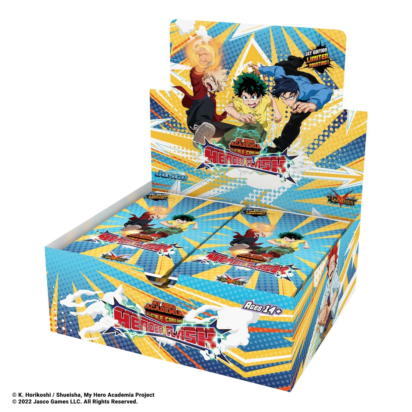 My Hero Academia CCG: Booster Box Case - Series 3: Heroes Clash (Case of 6)