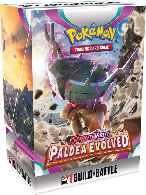 Pokemon TCG: Pokemon Scarlet and Violet 2 Paldea Evolved Build And Battle Box