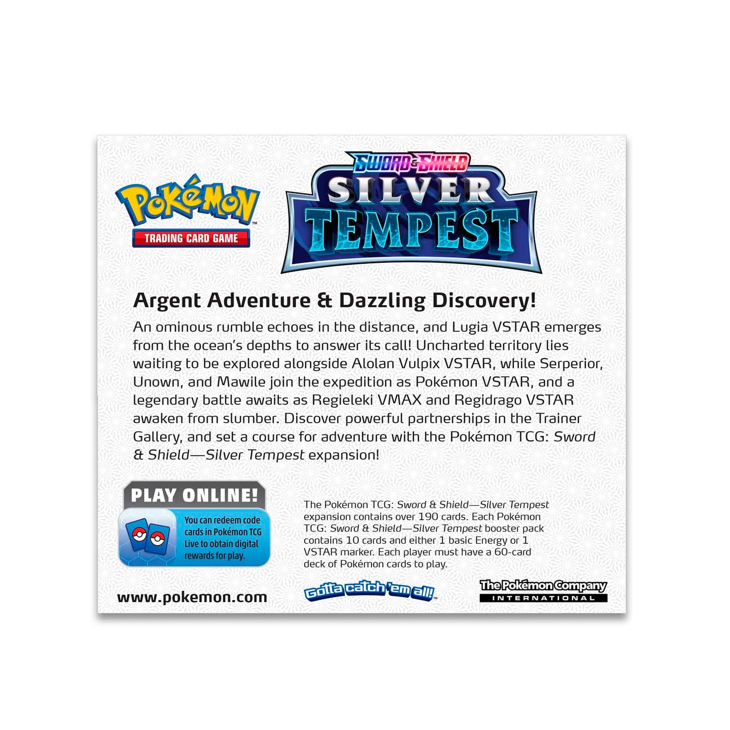 Pokemon TCG: Booster Box - Silver Tempest