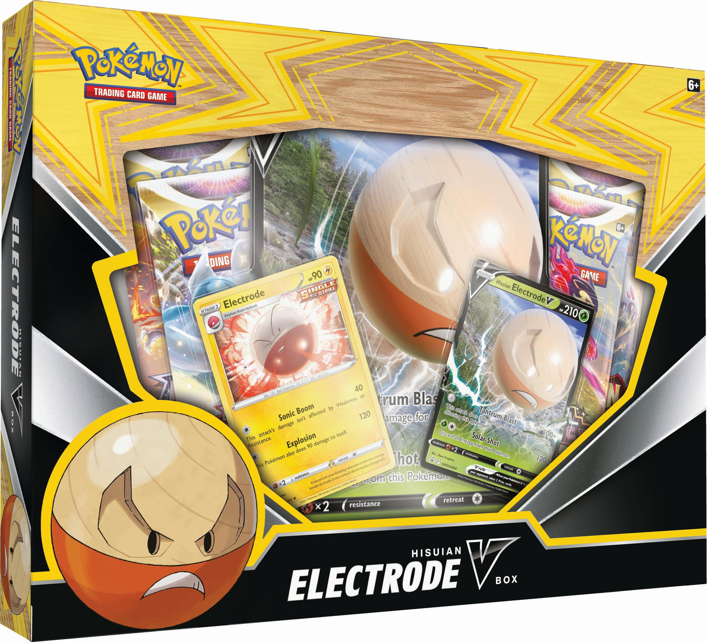Pokemon TCG: V Box Case - Hisuian Electrode (Case of 6)