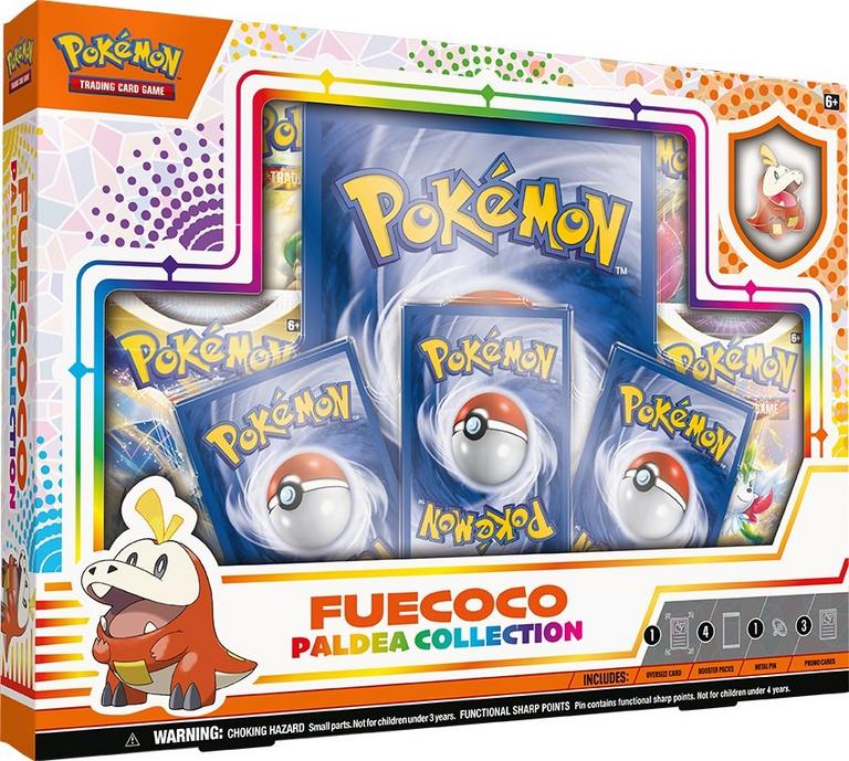 Pokemon TCG: Paldea Collection Box - Fuecoco