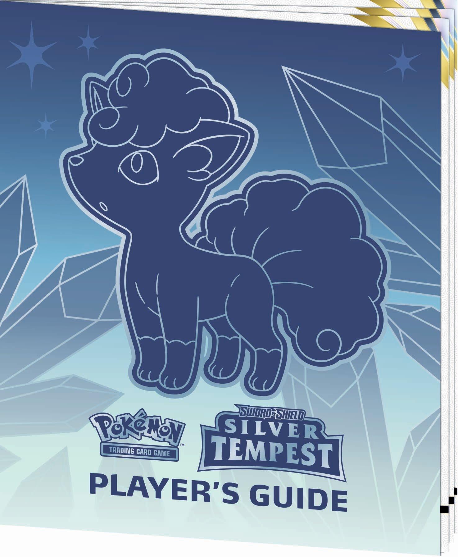 pokmon trading card game silver tempest elite trainer box 65 card sleeves featuring Alolan Vulpix Pokemon TCG: Elite Trainer Box