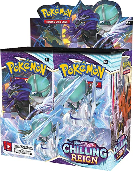Pokemon TCG: Booster Box Case - Chilling Reign (Case of 6) Collectors Emporium NY Pokemon TCG: Booster Box Case - Chilling Reign (Case of 6) Collectors Emporium NY