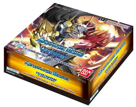 Digimon TCG: Booster Box Case - EX-04 Alternative Being (Case of 12) - Preorder Ships 06-23-2023