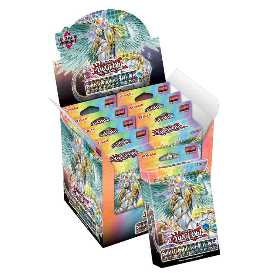 Yu-Gi-Oh! Structure Deck Display - Legend of the Crystal Beasts (Display of 8)