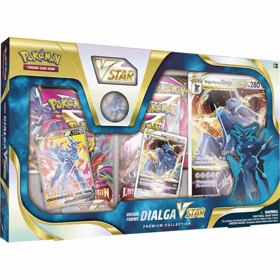 Pokemon TCG: Premium Collection Case - Origin Forme Dialga/Palkia VStar (Case of 6)