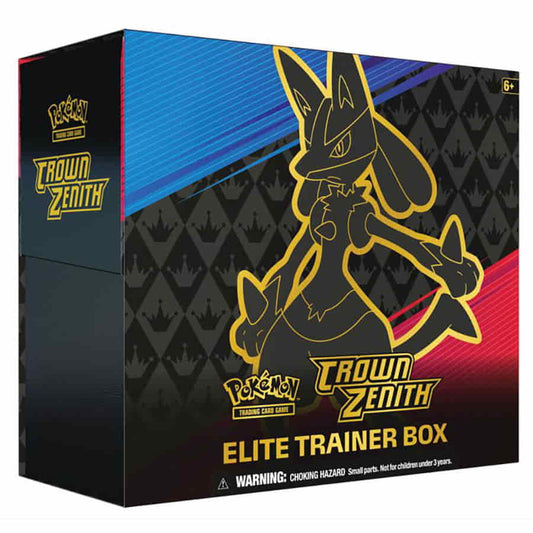 Pokemon TCG: Elite Trainer Box Case - Crown Zenith (Case of 10)